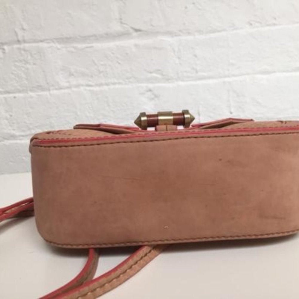 Rachel Roy Natural Native Beige Python Crossbody - image 7